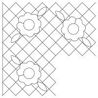 crosshatch flower brd crn 001